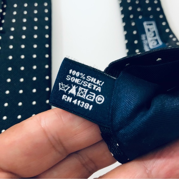 POLO BY RALPH LAUREN  TIE MADE IN ITALY  100% SILK - Picture 6 of 6